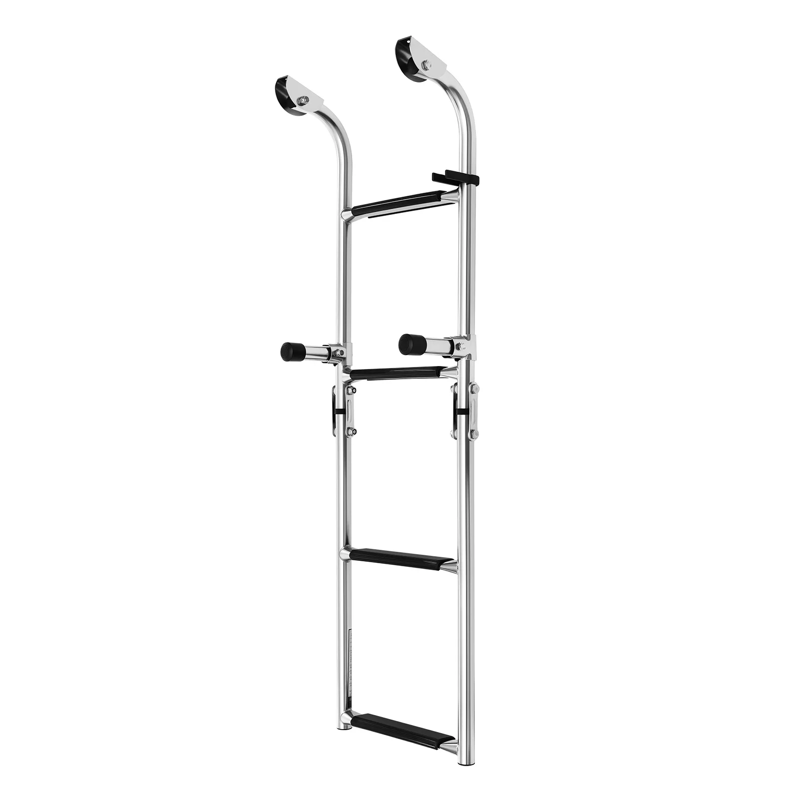 Boot opvouwbare trapladder roestvrij staal opvouwbare scheepsboot trapladder voor bootjacht draagvermogen binnen 136 kg