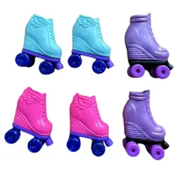 Original Wild Hearts Crew Doll Shoes Ice Skates Skateboard Girl Dressing DIY Doll Accessories For Universal 1/6 High-Heels Feet