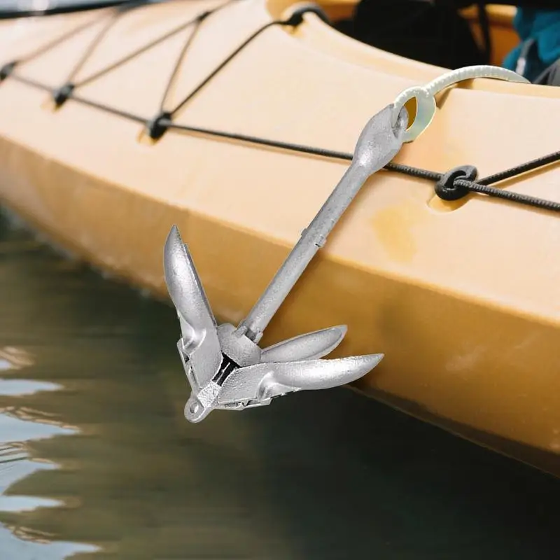 

Canoe Anchoring Compact Kayak Anchoring System Heavy-Duty Retrievable Quick-Release Boat Accessories For Fishing Kayaking