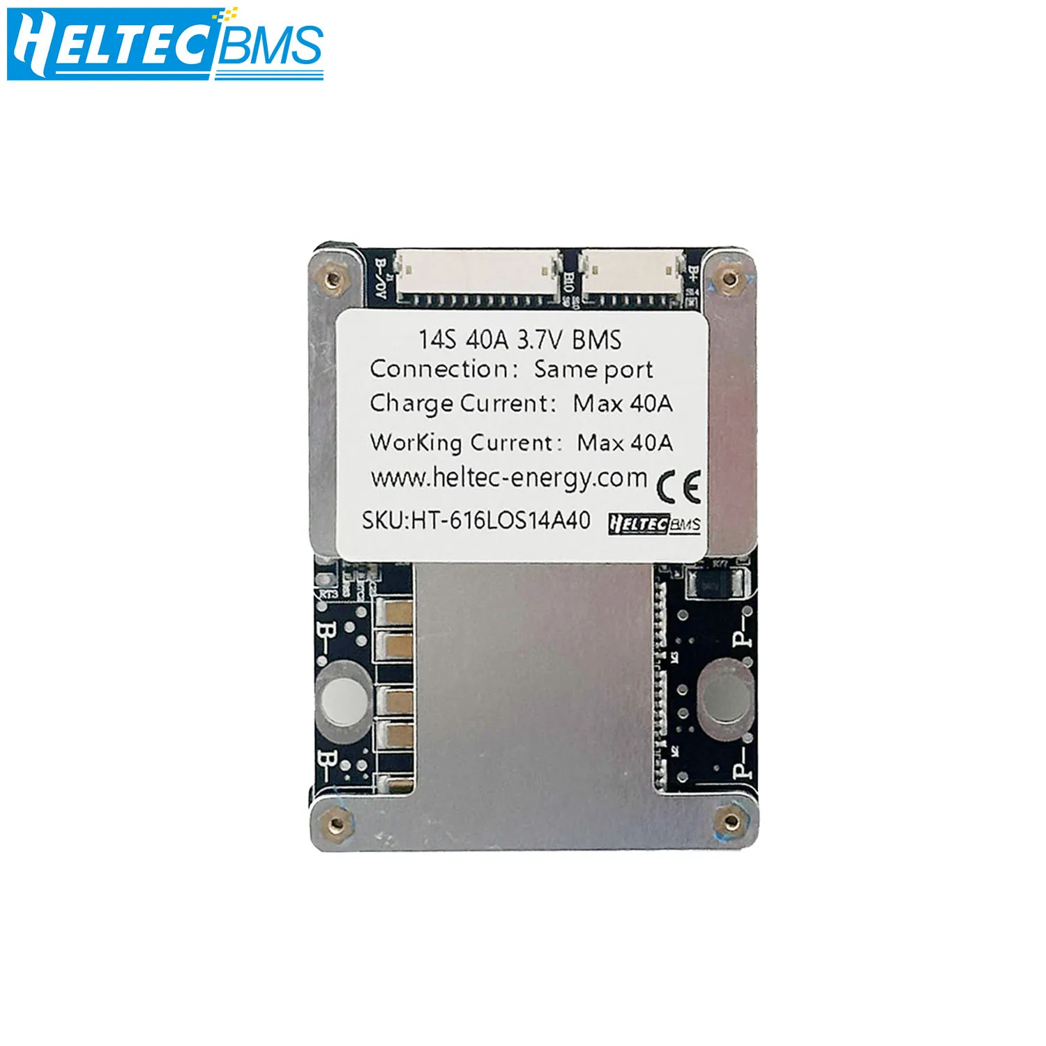 13S 14S BMS 48V 52V 30A 40A 50A 60A 80A with Balancing Lithium Battery Electric Bicycle/Scooter/Solar Energy Storage BMS image 8