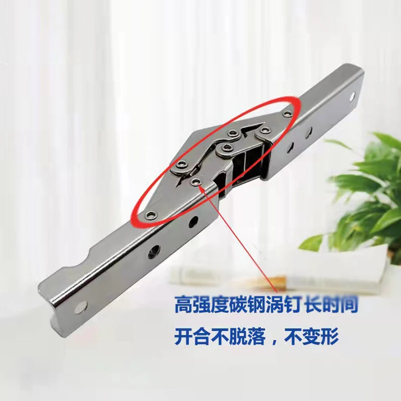 1 Pc Long Strip Car Engineering Accessories Simple Installation Hinge Bridge Furniture Free Opening 90 Degree Hinge