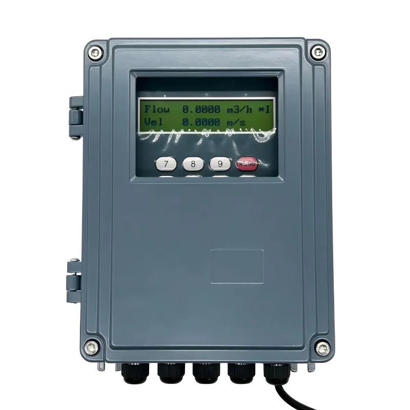Ultrasonic flowmeter wall-mounted DN15-DN6000 plastic material 4-20mAh