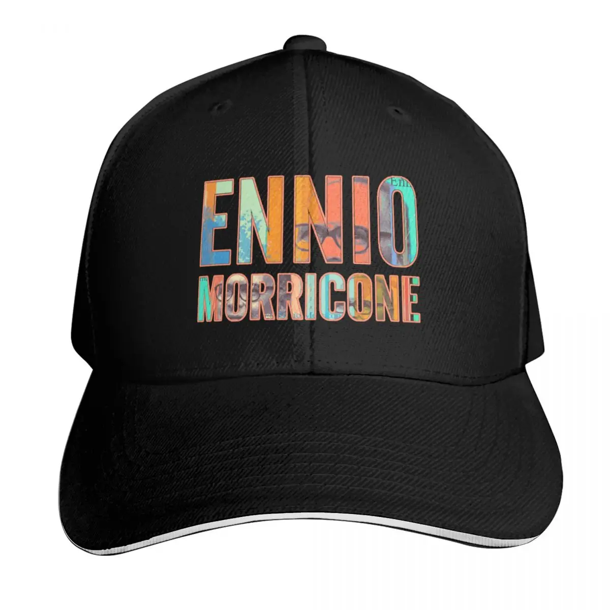 aesthetic Ennio Morricone portrait, well-known composer Baseball Cap Men Women Casual Summer Sport Sun Cap