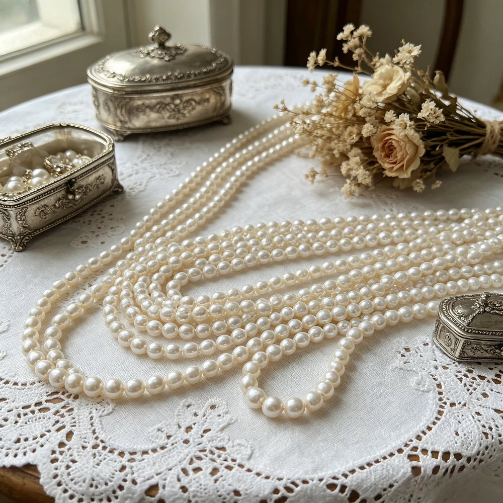 

AAA7-8mm Factory Wholesale Natural Freshwater Pearls High Quality Bread Loose Beads for Jewelry Making DIY Necklace Accessories