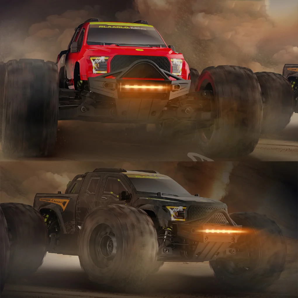 Camión monstruo tipo gladiador, coche eléctrico de Control remoto 4WD de grado profesional, 100 km/H, carreras todoterreno de alta velocidad, juguete para niños y adultos, 1/14