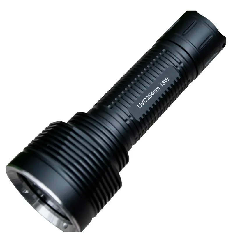 

18W HF 254nm UVC Light Emitting Diode Flashlight SW UV Flashlight
