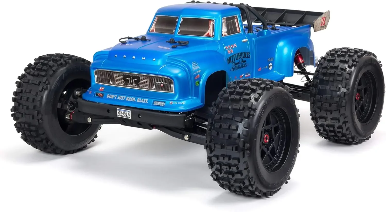 1/8 Notorious 6S V5 4WD BLX Stunt RC Truck with Spektrum Firma RTR (Transmitter and Receiver Included, Batteries and Charg