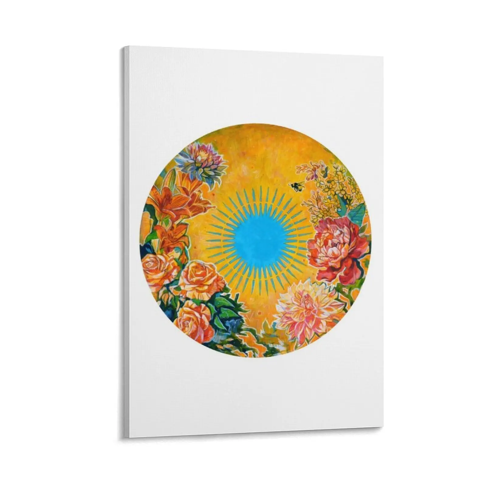 

I Want To Paint Your Whole World Yellow Canvas Painting interior paintings Wall paintings