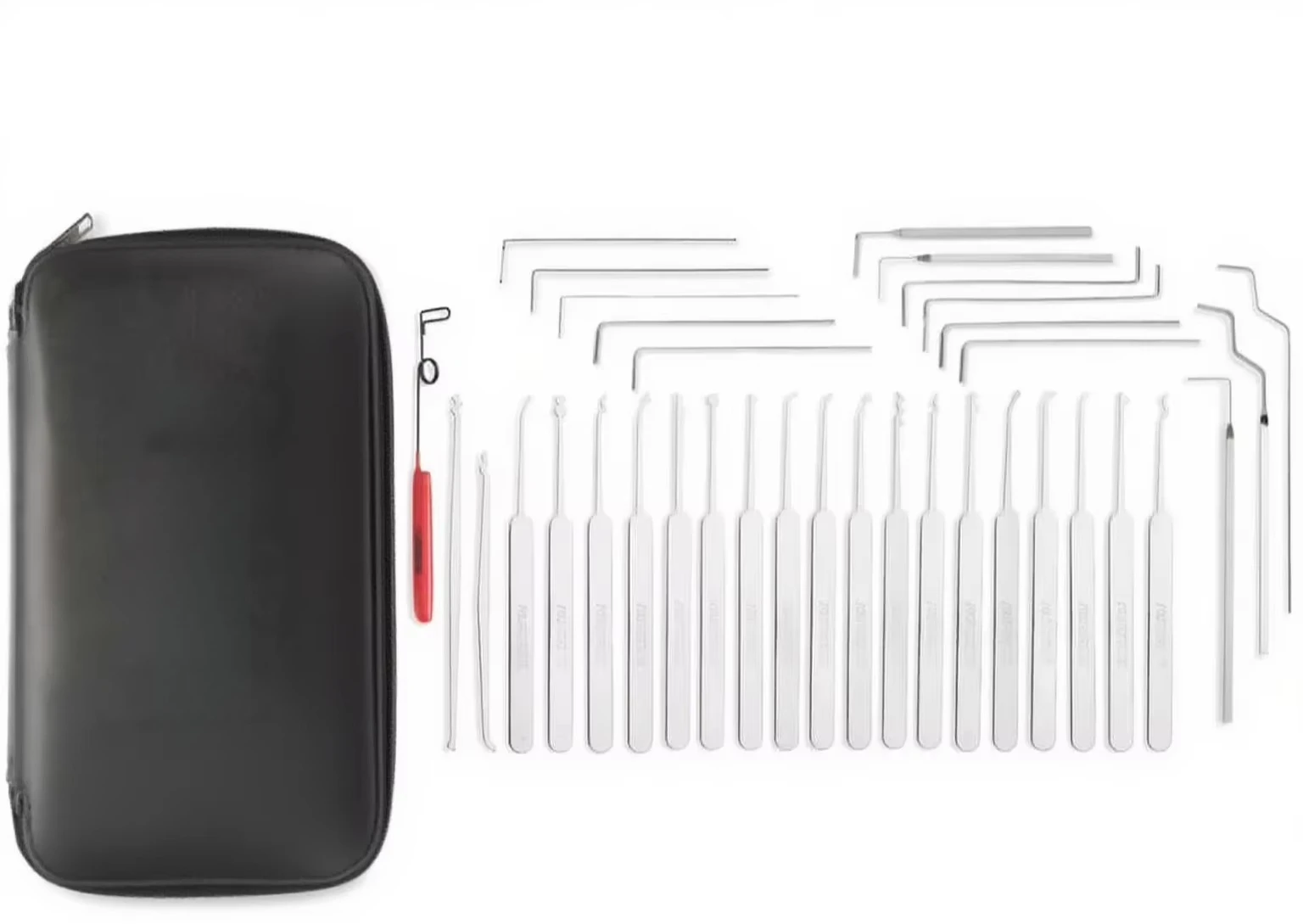 Set di prelievo di serrature professionali per fabbro Strumenti essenziali per la modalità di sblocco delle chiavi dei fabbri qualificati