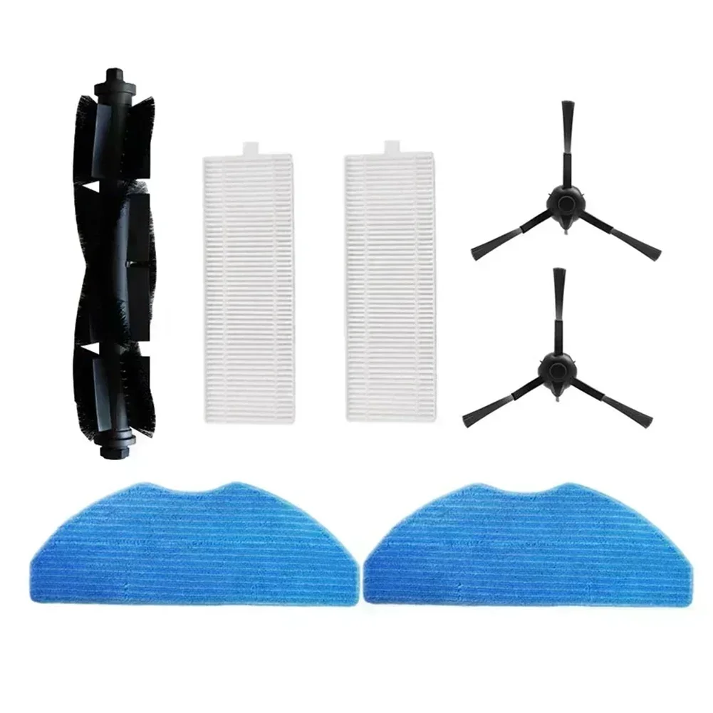 

Боковые щетки для чистки, комплект для пылесоса, ежедневное использование, чистка в помещении, нейлоновый материал, пластиковые компоненты, набор из 7 предметов