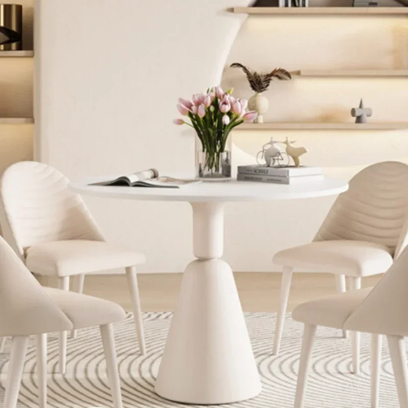 Ceramic Dining Table Elegant Tables Oval Marble Round Luxury Restaurant Designer Rectangular Service Free Shipping Muebles Room