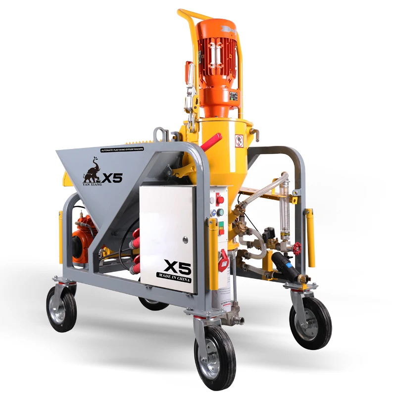 

Wall Coating Gypsum Spraying Machine Cement Mortar Pump Spray Equipment for Plastering Professionals