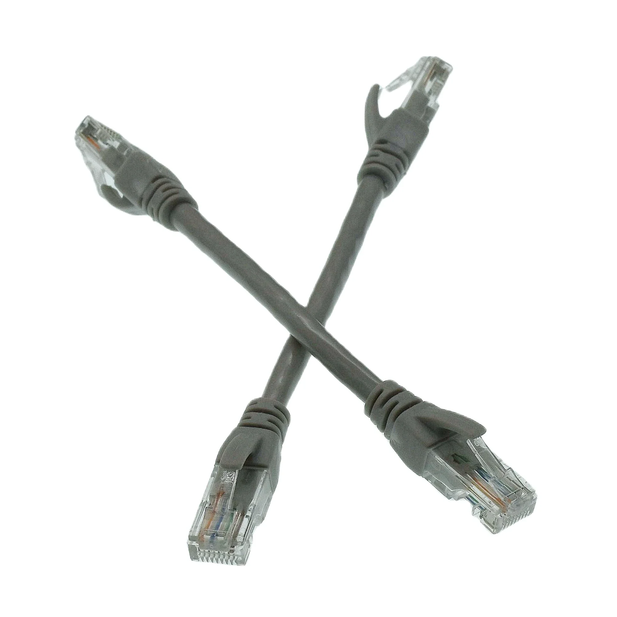 Cable de módem de enrutador de red Ethernet macho a macho, Cable de parche LAN, CAT6, RJ45, CAT 6, CAT6e, Cat5a, FTP, 15cm, 30cm, 50cm