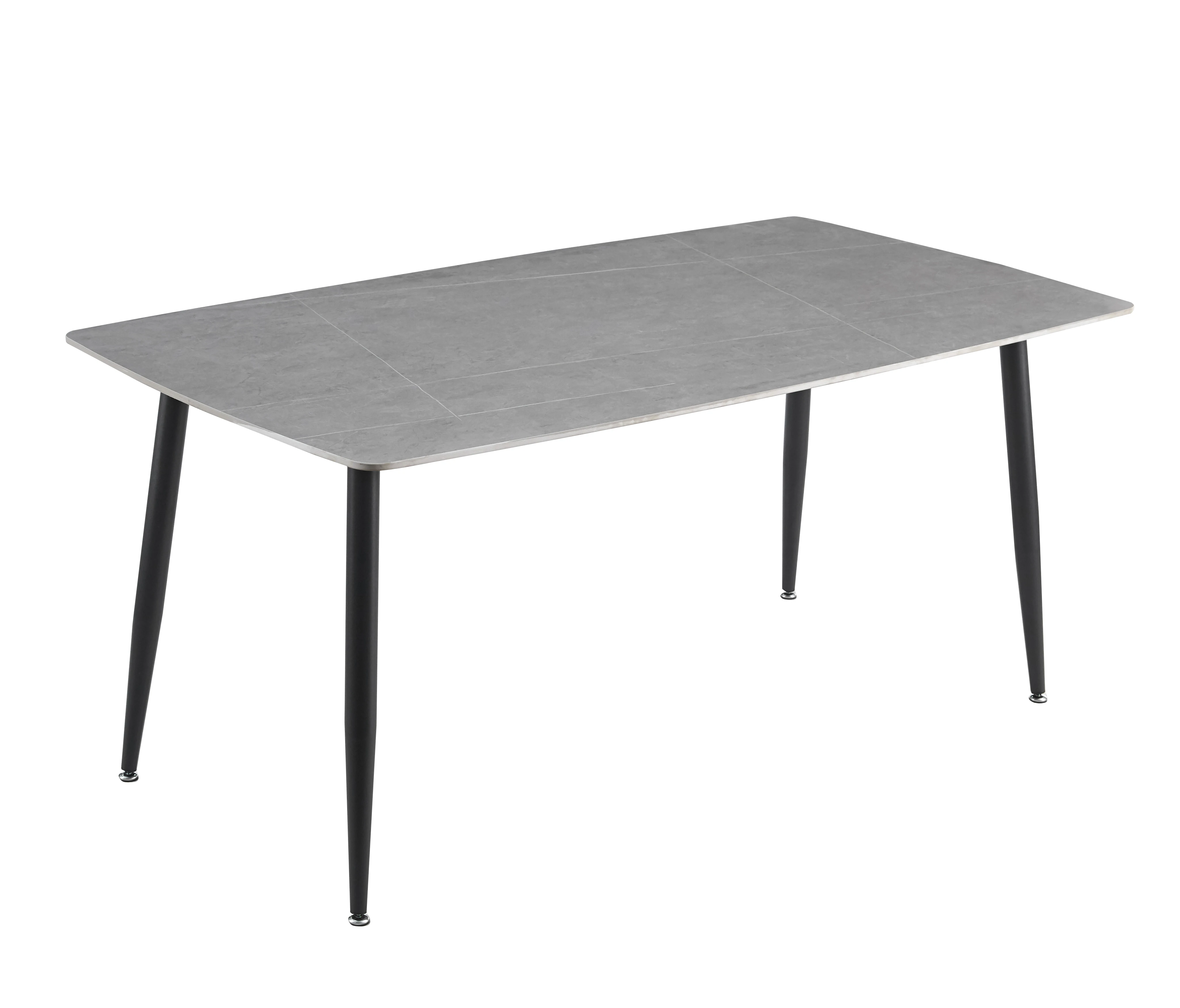 

*Home Minimalist Dining Table Metal Frame Brackets Light Luxury Dining Table Outdoor Table