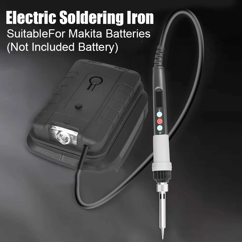 Electric Soldering Iron Suitable For Makita Battery (Without Battery) Circuit Board Repair Tool Adjustable Temperature 200-480℃