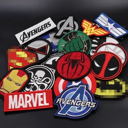 Marvel Venom armband badge Velcro backpack embroidered cloth patch Captain America Iron Man Spiderman Cosplay badge gift