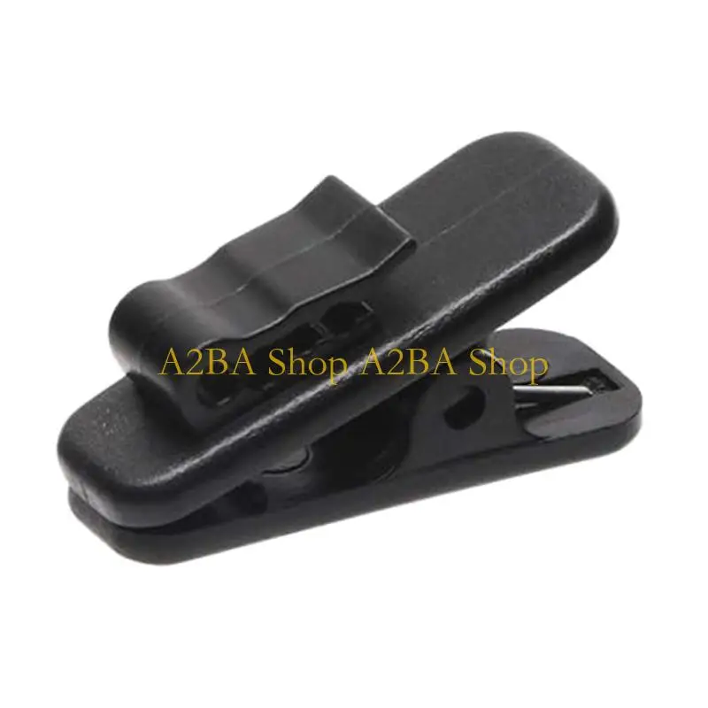 A2BA Plastic Cable Management Fasteners with Spring Grip Attachment and Separate Wire Guide for Thin Cables in Home or Office