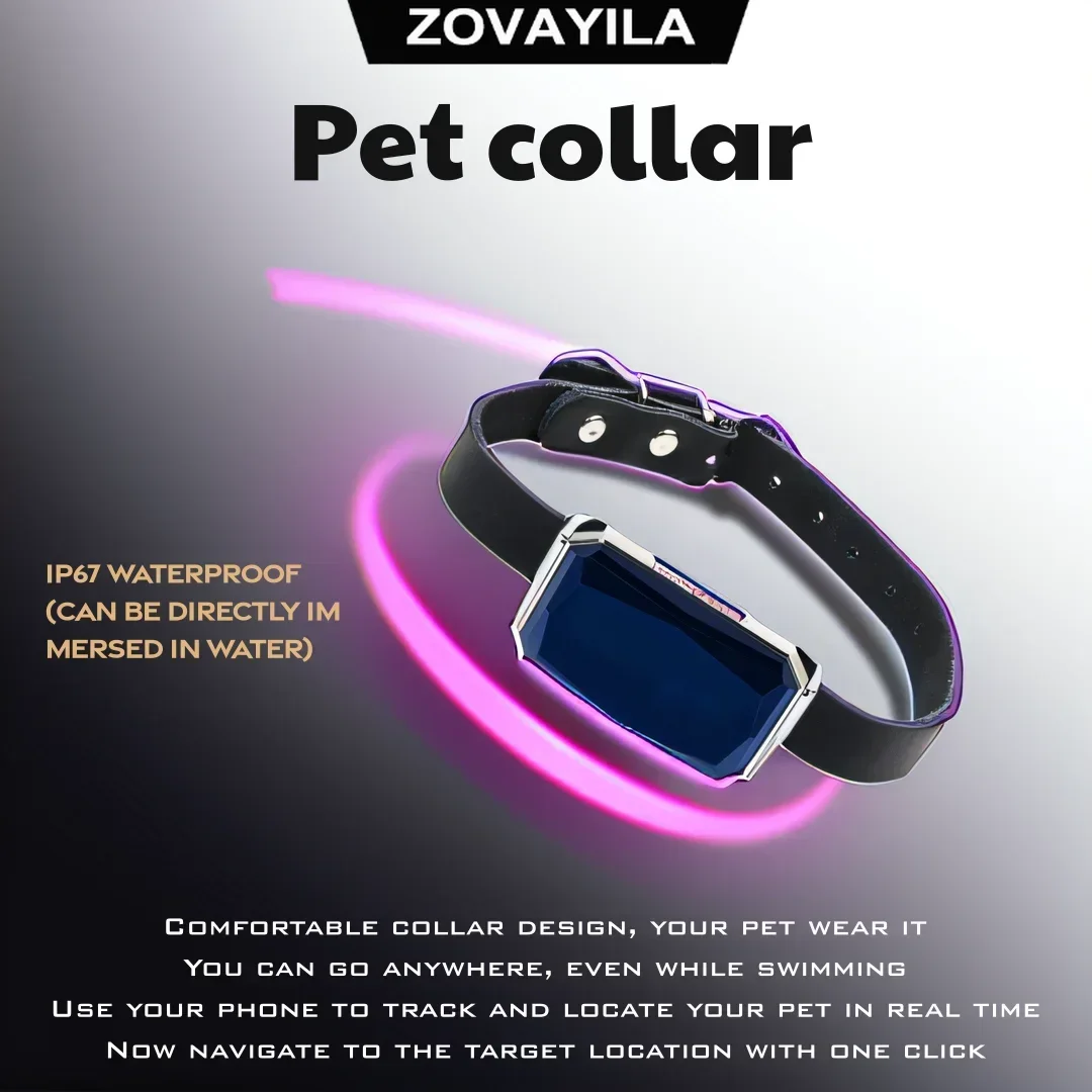 Smart Pet Locator GPS pet dog and cat anti-loss collar remote waterproof anti-loss tracker