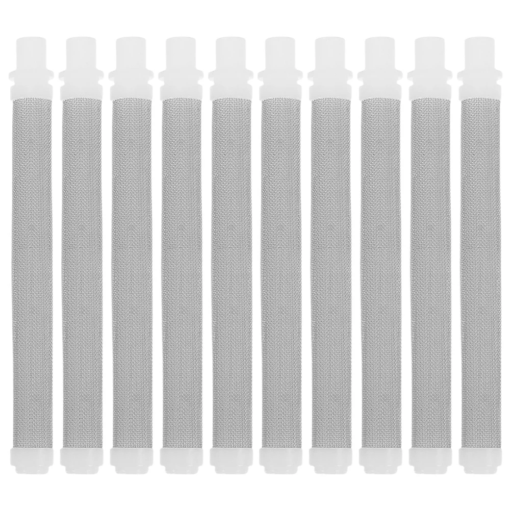 10 pezzi filtro universale a rete 60 per spruzzatore di vernice parte di ricambio airless ad alta pressione filtrazione a maglia fine spruzzo durevole