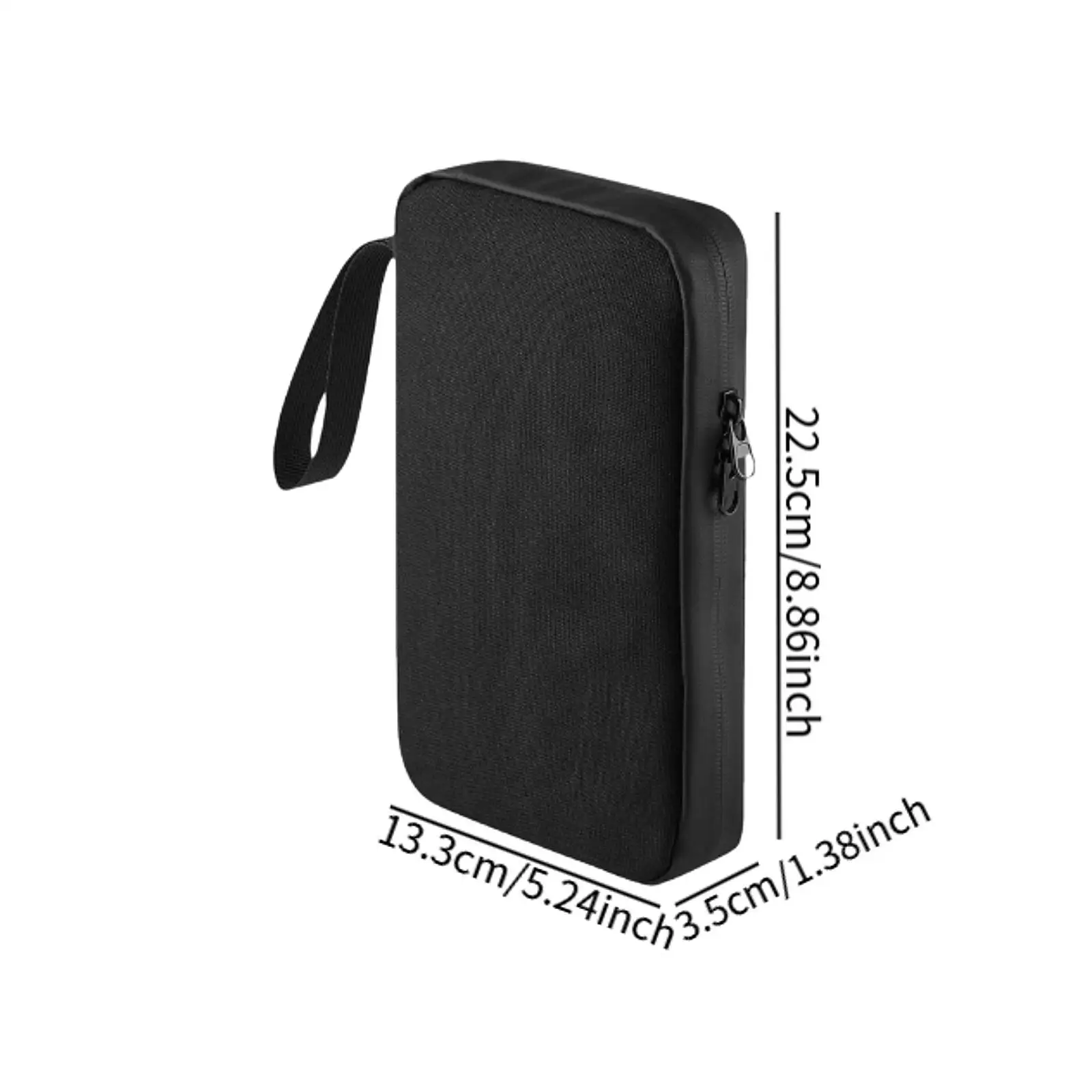 Keyboard Carrying Case with Internal Mesh Pocket Zipper Closure Keyboard Bag