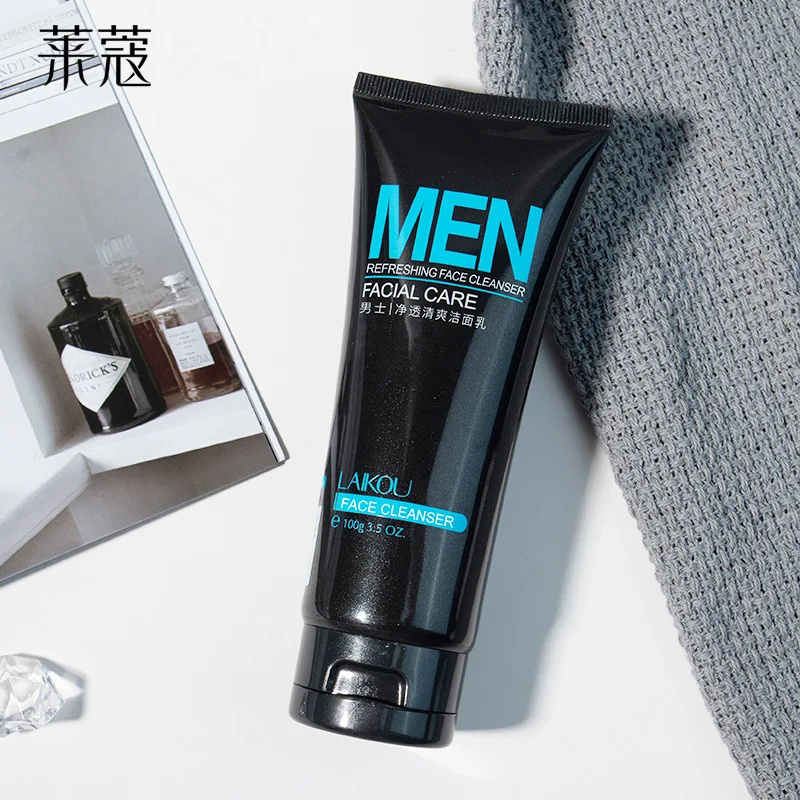 Men's facial cleanser 100g facial cleansing moisturizing moisturizing cleansing and skincare products