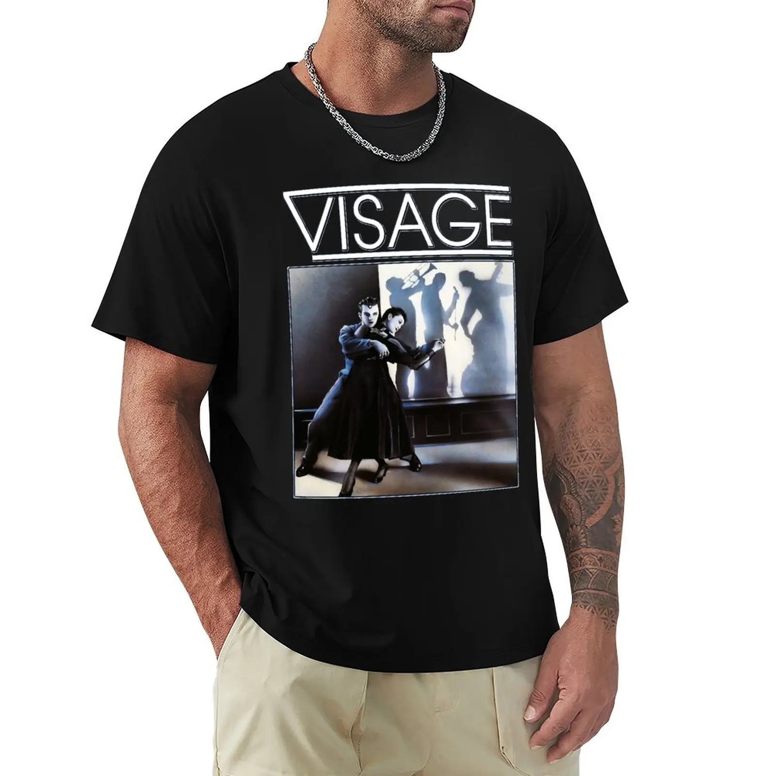 the-visage 1980 T-Shirt Casual Everyday Short Sleeve T-Shirt