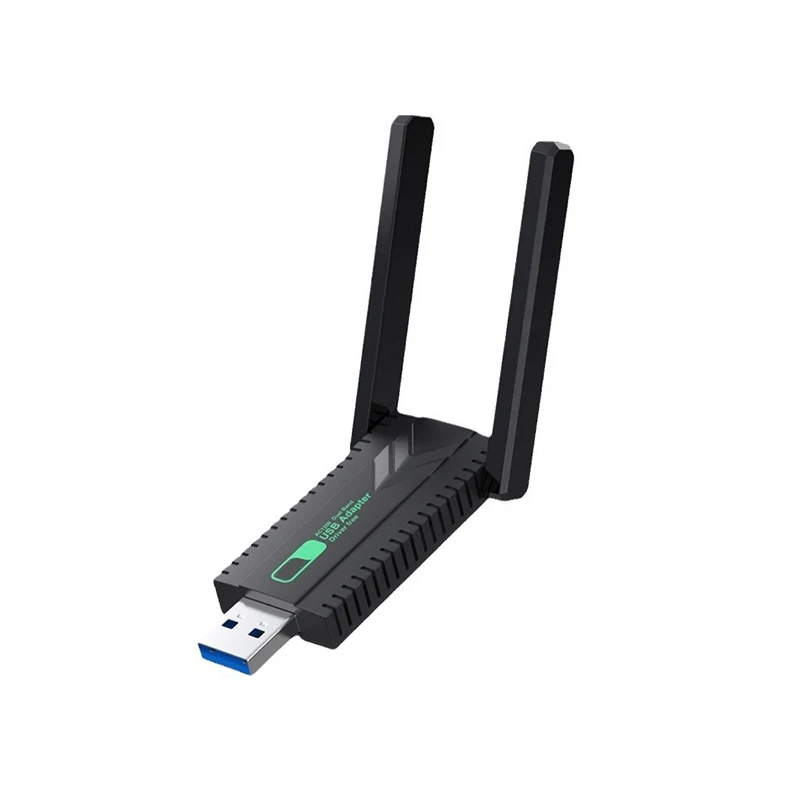 Trasmettitore amplificatore ricevitore segnale Wifi scheda di rete wireless Gigabit dual-band 5G per computer senza driver USB per viaggi d'affari