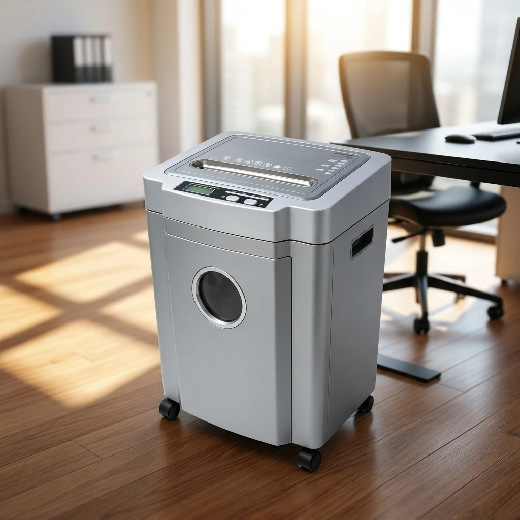 235B Cross-Cut 15 Sheets Automatic Electric Paper Shredder Commercial Heavy Duty Paper/DVD/Credit Card Paper Shredder For Office