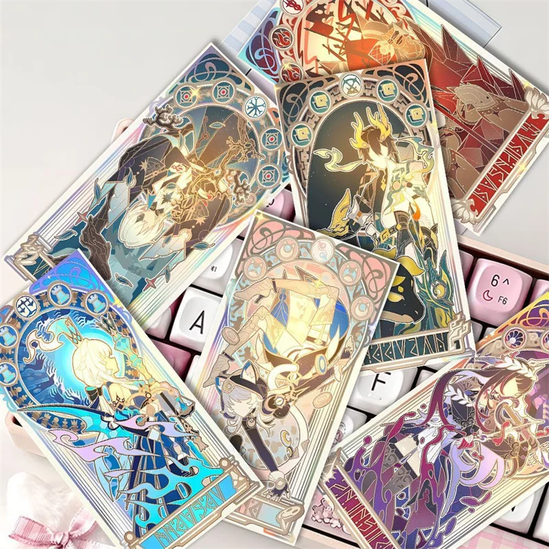 Honkai:Star Rail Chrysos Heirs Phainon Dang Heng Cosplay Tarot Cards 12Pcs Lomo Card Photocard HD Album Photo Fans Collection