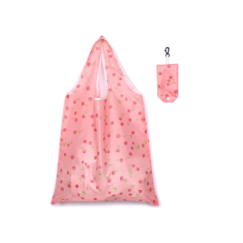 1Pc Foldable Shopping Bag Reusable Large capacity Travel Grocery Bag Eco-Friendly Cute Animal Printing Supermarket Tote Bag