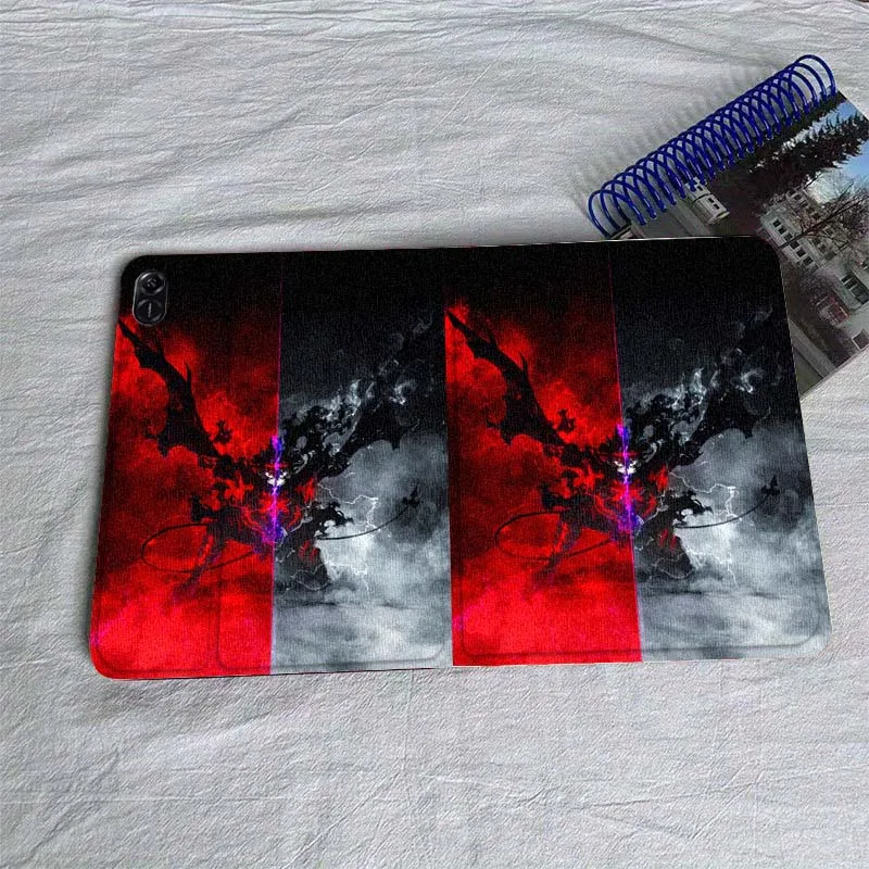 

Anime Black Clover Cool Tablet Case For Honor Tab Magic Pad GT GT2 6 X8 V7 V8 X9 8 9 13 X8a X9a Pro 10 12.1 12.5 Inch