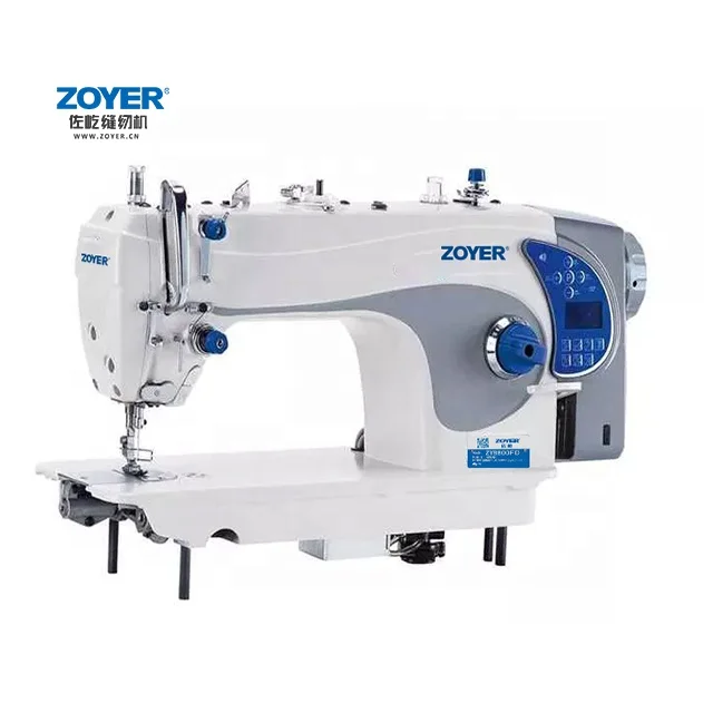 ZY8800FD ZOYER Single Needle Lockstitch Sewing Machine with Trimmer