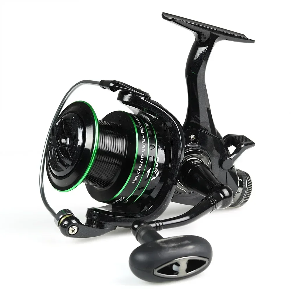 

New Double Brake Design Fishing Reel Super Strong Carp Fishing Feeder Spinning Reel Spinning wheel type fishing wheel SNK