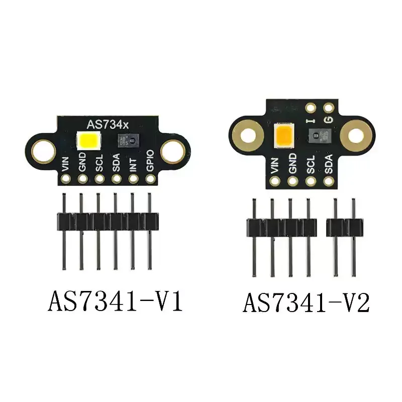GY-AS7341 Spectral High Precision Recognition Sensor Module Color Temperature Illumination Color Measurement and Detection
