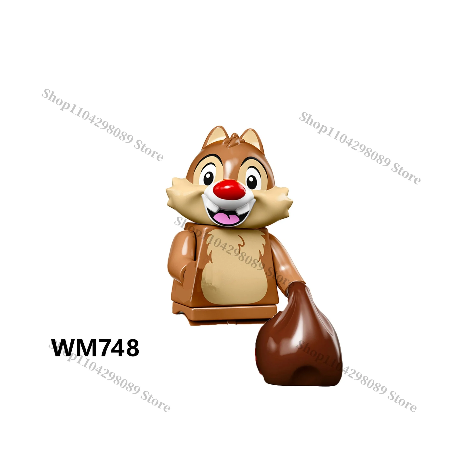 Disney bouwsteen anime stripfiguren Chip Dale Woody Donald Duck Mario mini Assemblage baksteen beeldjes verjaardagscadeautjes