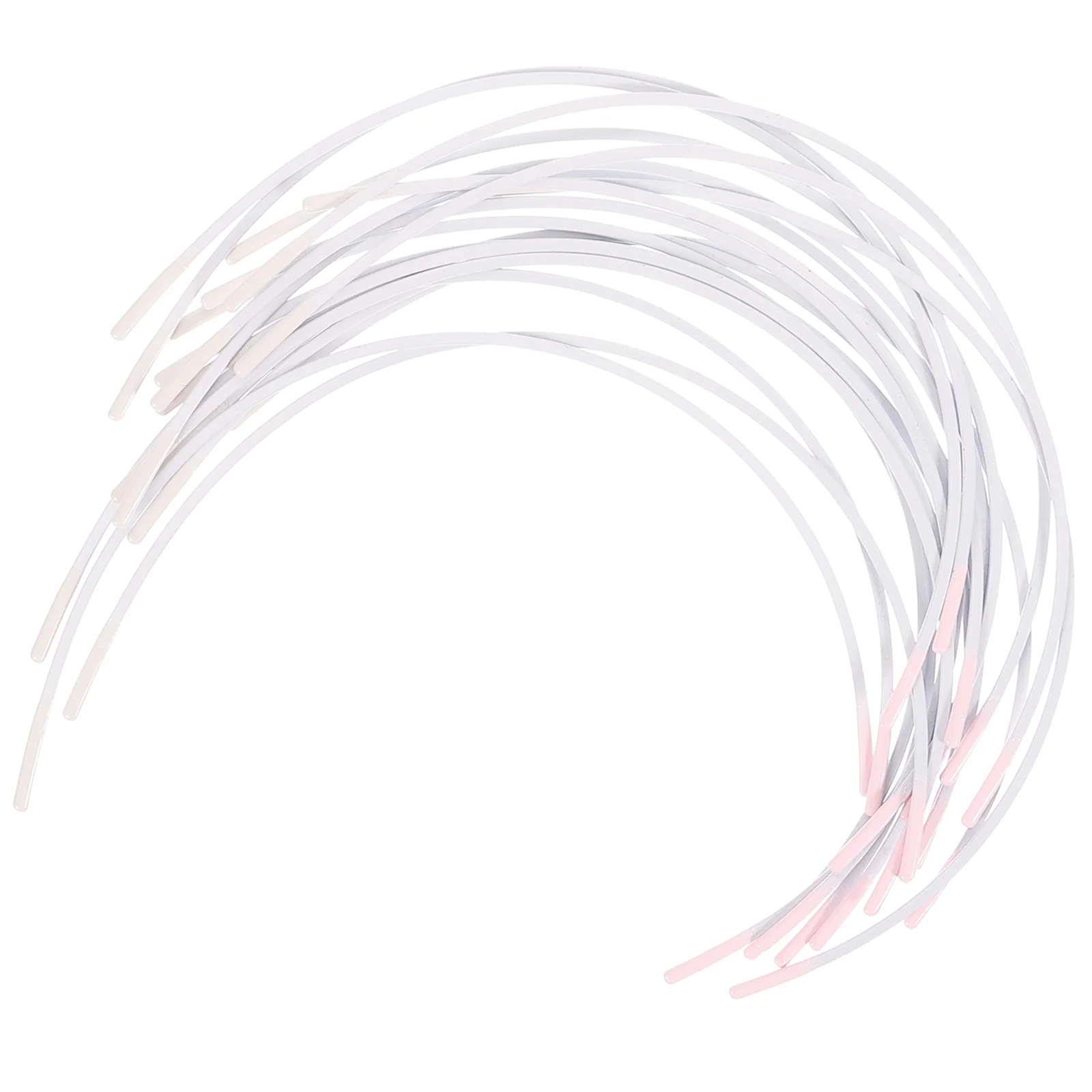 10 Pairs Women Bras Underwire Replacement Underwear Support Ring Sewing Supplies for Metal Repair