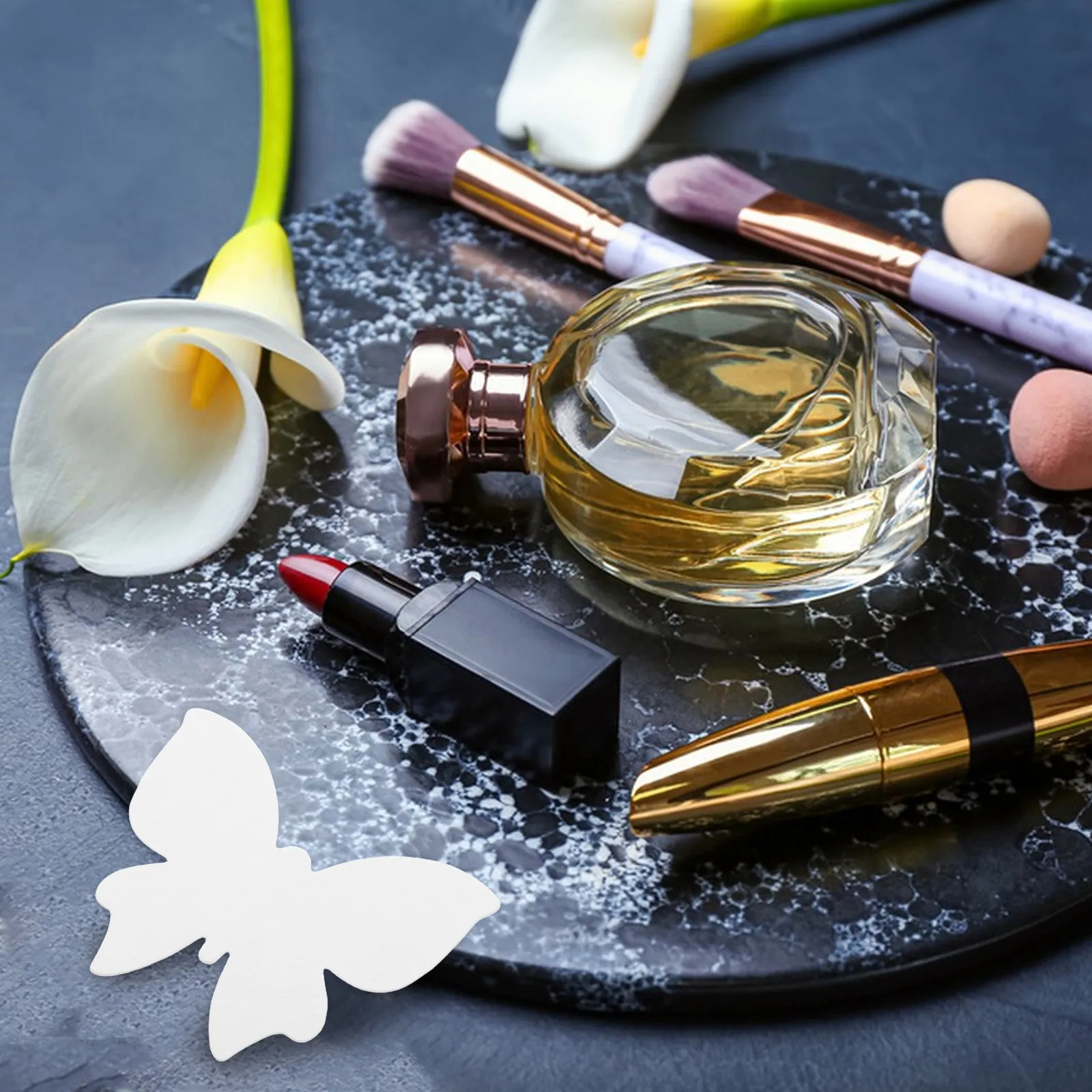 

100 шт. тестовых полосок для парфюмерии ручной работы, портативные полоски для тестирования ароматов в форме бабочки, для дома, офиса, путешествий, принадлежности для рукоделия