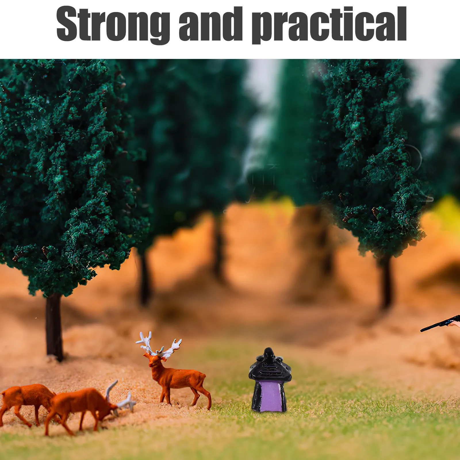 

15Pcs Mini Luminous Resin Glow Lamps Fairy Garden Decorations Pathway Lights Christmas Village Lighting Accessories