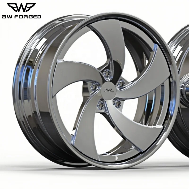 

Forged 2/3piece Wheel Polished Chrome 20x10 22x10 Inch Wheel Deep Dish 6 Lug 6x5.5 8x6.5 8x165.1 Passenger Car Wheels for dodge