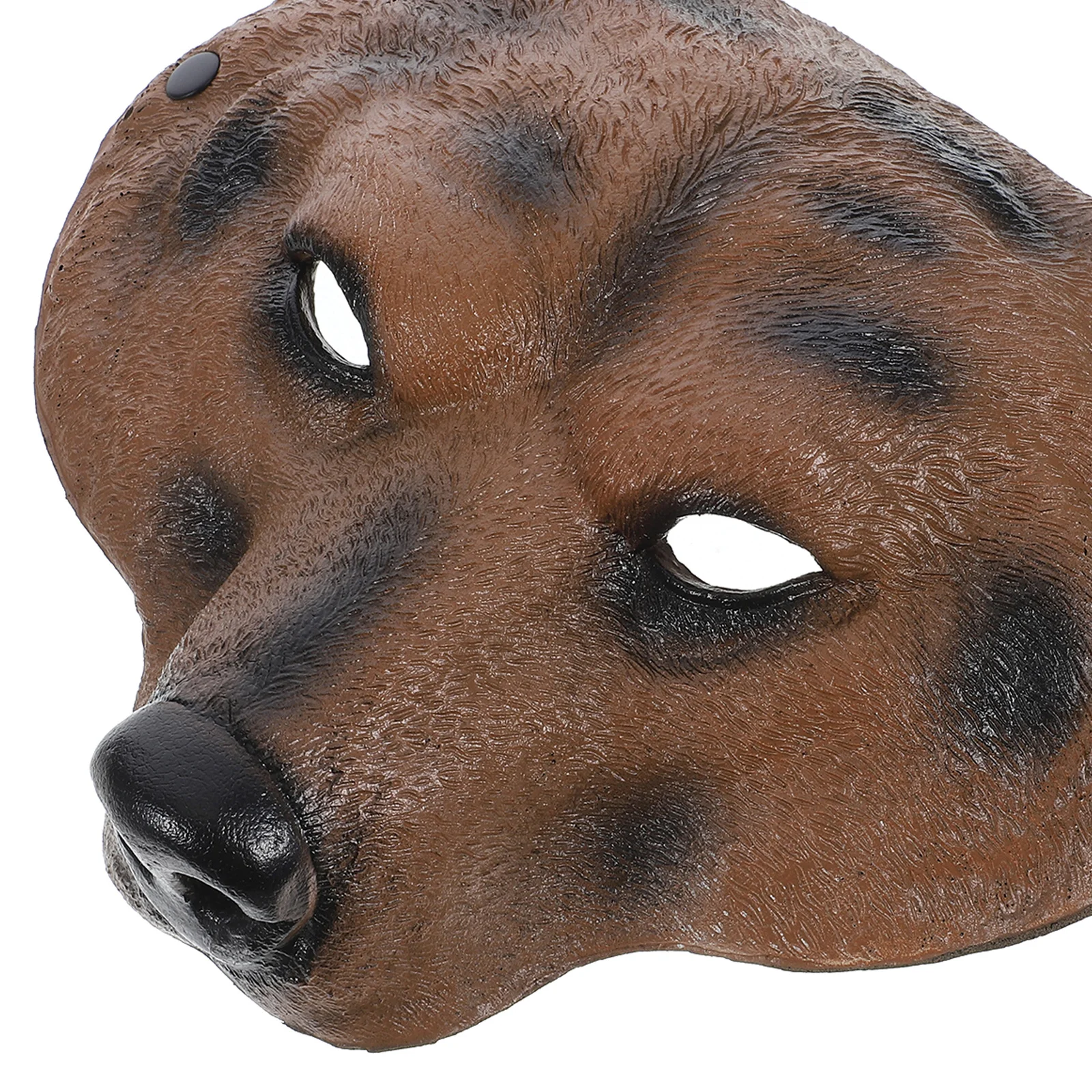 Animal Bear Mask Pu Material Reusable Comfortable For Masquerade Party Festival Carnival Cosplay Dance Show Bear Head Mask