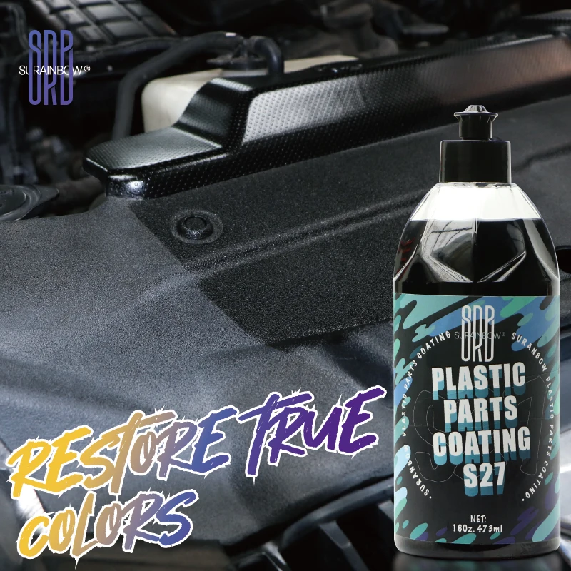 Plastic Restorer Coating | Plastic, Rubber, and Vinyl Back to Life! | User Friendly Trim Restorer | Safe Auto Detailing Supplies