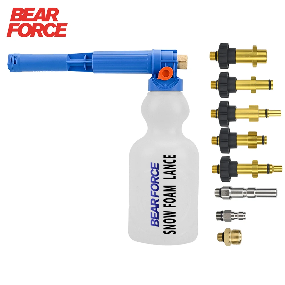 

Пенообразователь высокого давления, распылитель пены, пистолет для пены, сопло, емкость 2 л, 64 унции