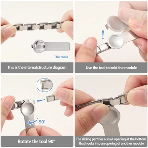 Edelstahl -Mondstern -Herz -Schleuder -Schlüsselanhänger, italienischer Charme, Linkperlen, 9 mm, italienisches Kettenarmband, DIY -Geschenk, Mode, Mode 8 Hauptverkaufsstar Ninja Steel - №5