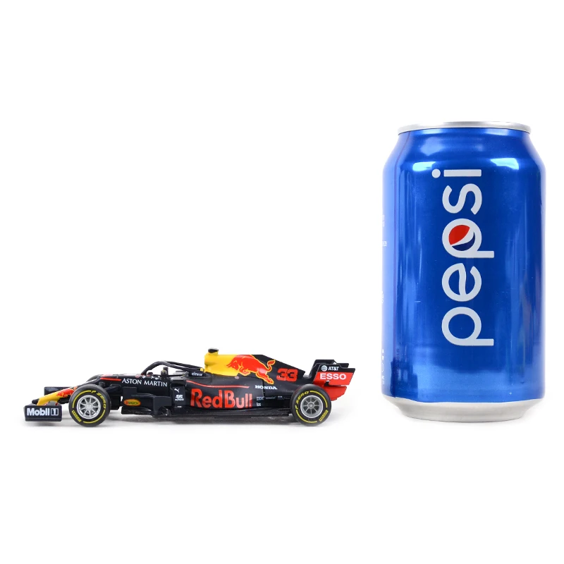 Bburago 1:43 2021 F1 Red Bull Racing RB16B 33# F1 Racing Formula Car Static Simulation Diecast Alloy Model Car