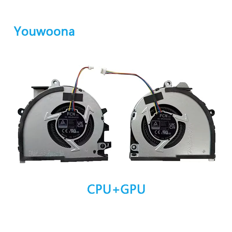

NEW ORIGINAL LAPTOP CPU GPU COOLING FAN For ASUS TUF6 Pro FX608J/P FA608P FM FA608WV FA608UM