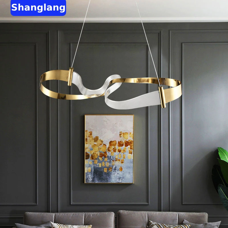 

Modern Acrylic Lustre Led Chandeliers Lighting Living Room Decor Led Pendant Lamp Hanging Lights Fixtures Suspension Luminaire