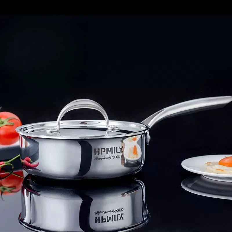

LMM frying pan uncoated, suitable for gas stove induction cooker, steak omelette dumplings small