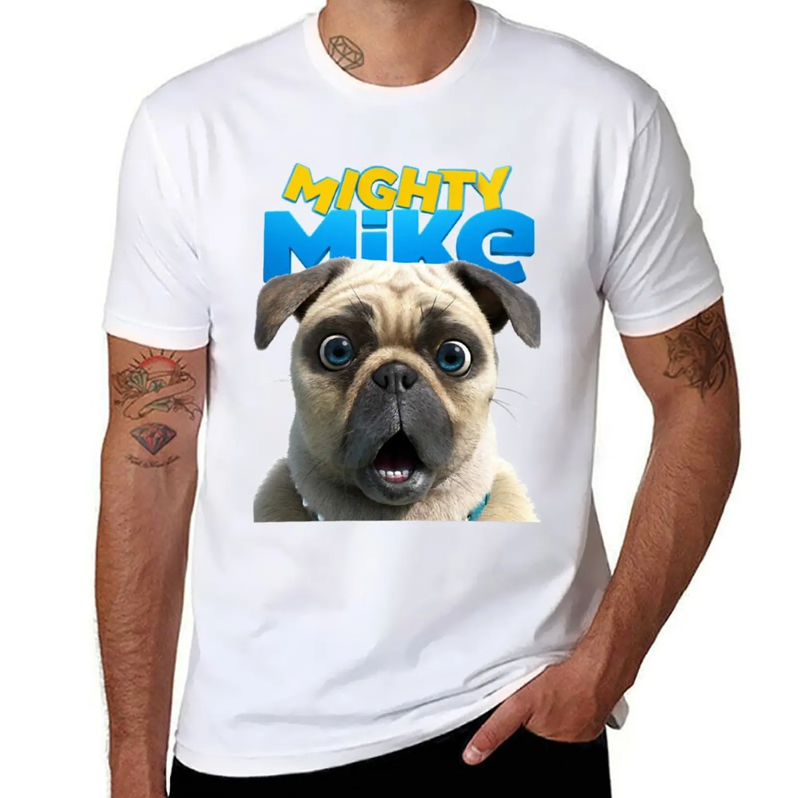 

Gifts Idea Mighty Mike Gift For Birthday T-Shirt man t shirt designer t shirt for man 100 percent cotton T-Shirt