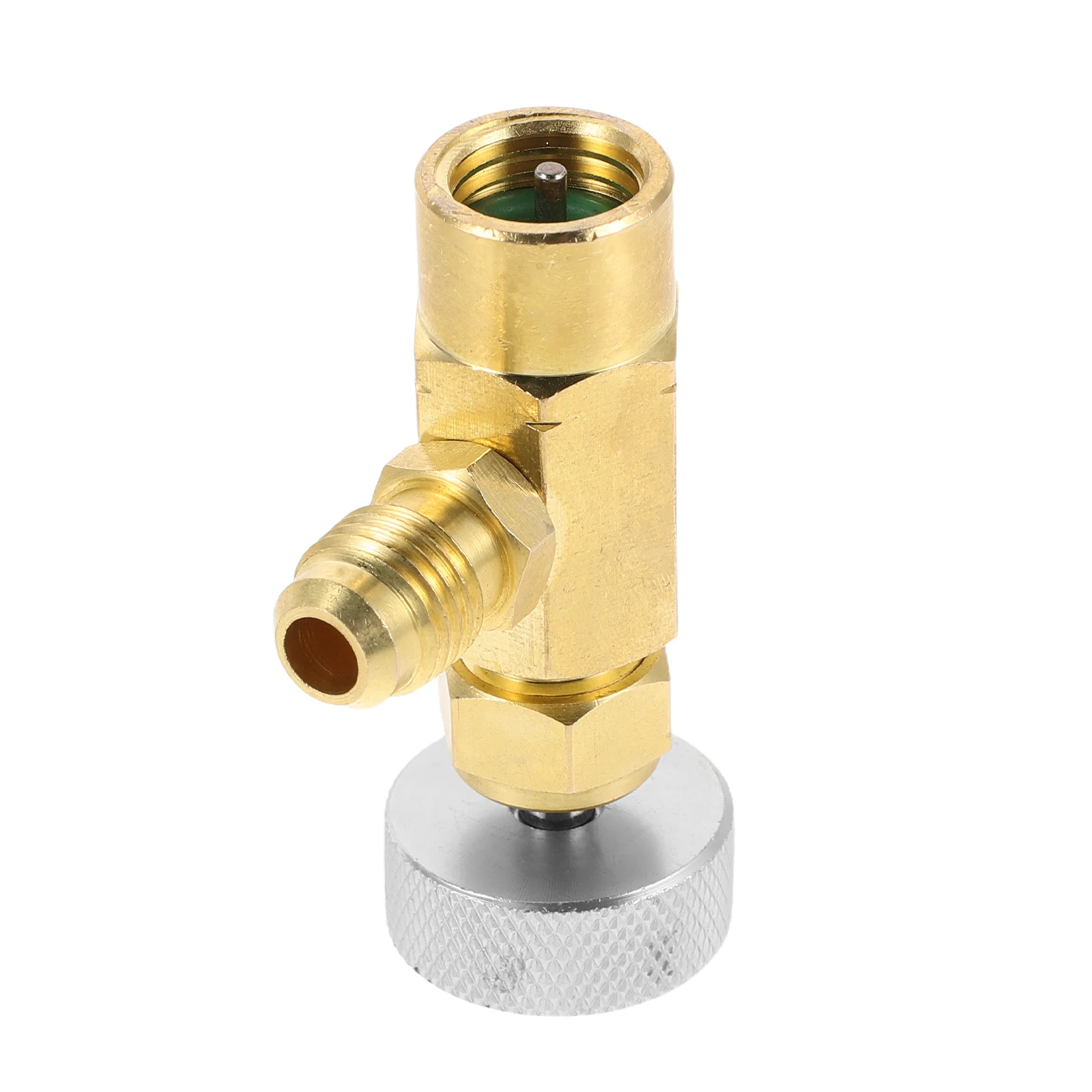 

Car Air Conditioning Refrigerant Opener Valve Self-Sealing Tap Tool For R134A R1234Yf Cans Ac Charging Repair Dispensing Adapter