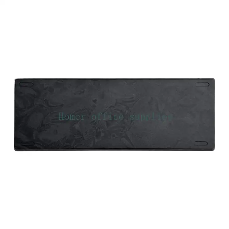 K43B Aluminum Keyboard Case With Unique Feather Texture Design For GH60 Customizable Mechanical Keyboards Cover